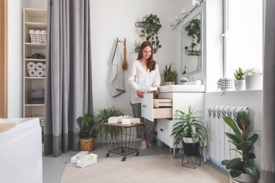 Contemporary Bathroom Storage Solutions